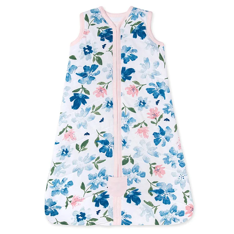 Customize Baby Sleep Bondag Sack 100% Cotton Wearable Blanket Animal Baby Sack Sleeping Bag Organic Cotton