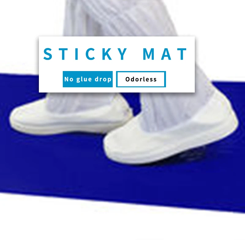 Low Density Polyethylene Peel Off 60x90 Cm Gel Sticky Mat For Clean Room