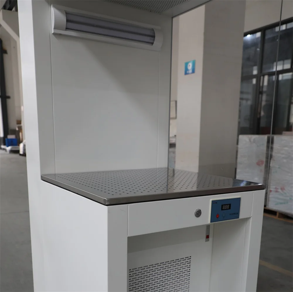 The Best cleanroom/clean room/dust free home  Vertical flow cabinet small size vertical airflow laminar flow closet tissue cultu