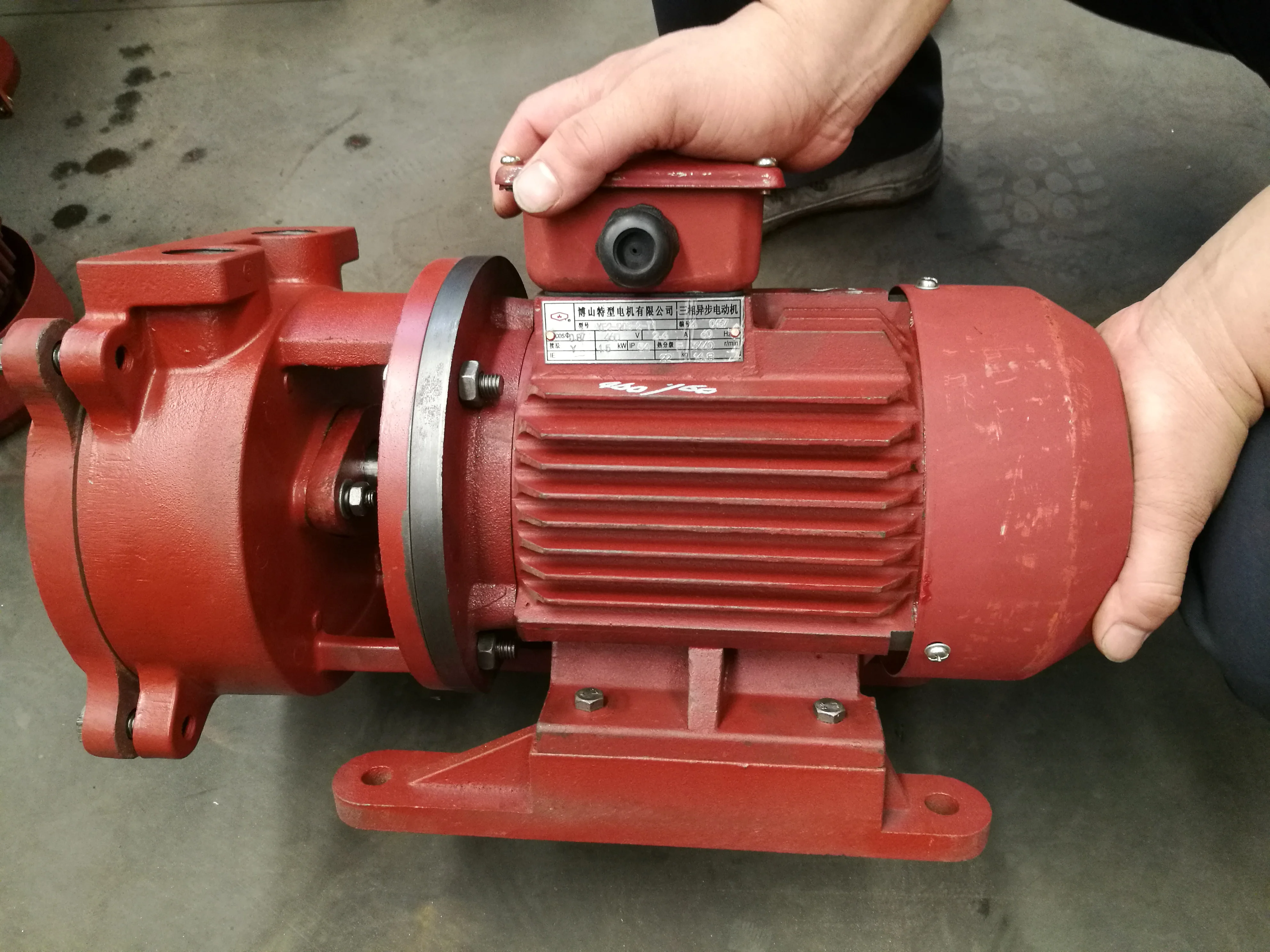 2BV5 131 Stainless Steel Liquid Water Ring Air Vacuum Pump and Compressor