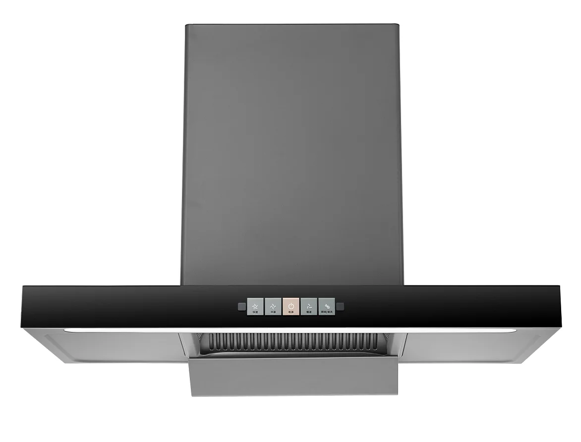 Home Appliance Kitchen Large Suction Top Side Double Suction Range Hood 7-shaped Can Be Customized