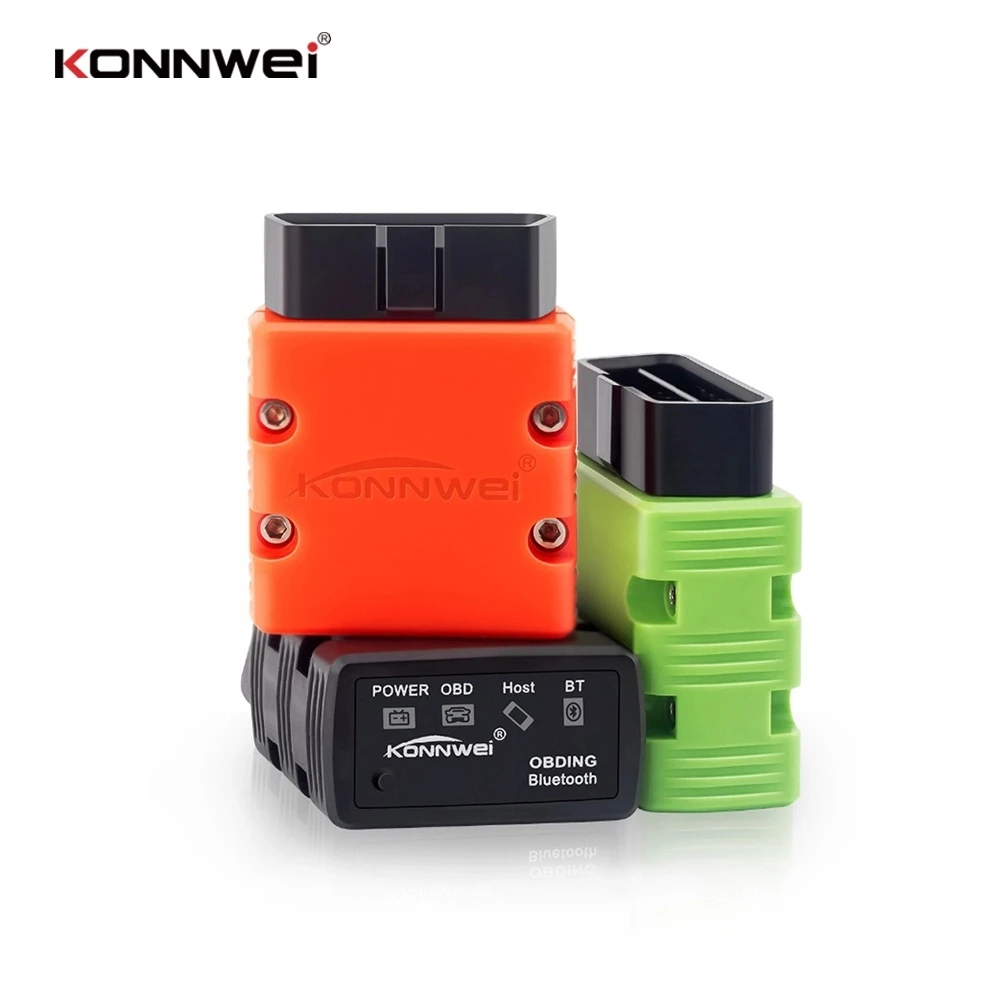 Konnwei 902  OBD2 Scanner with Blue tooth LOGO Vehicle Diagnostic Tool For All Cars