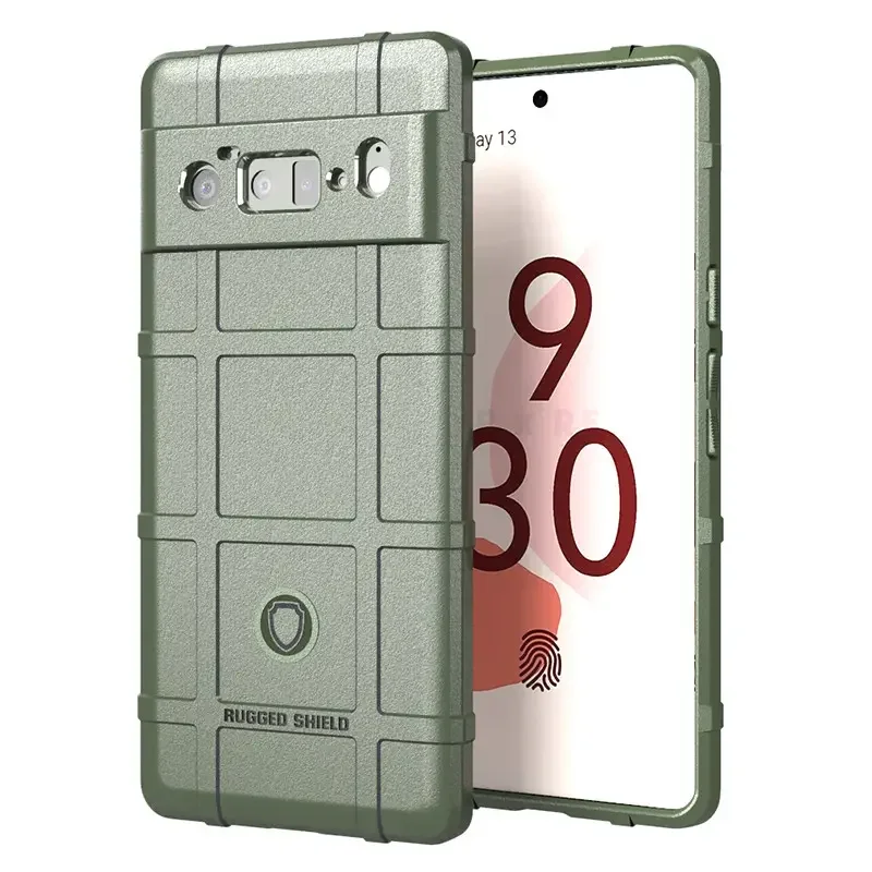Rugged Shield Mobile Cover Phone Case Shockproof Soft Silicone Cover For Google Pixel 6 Pro