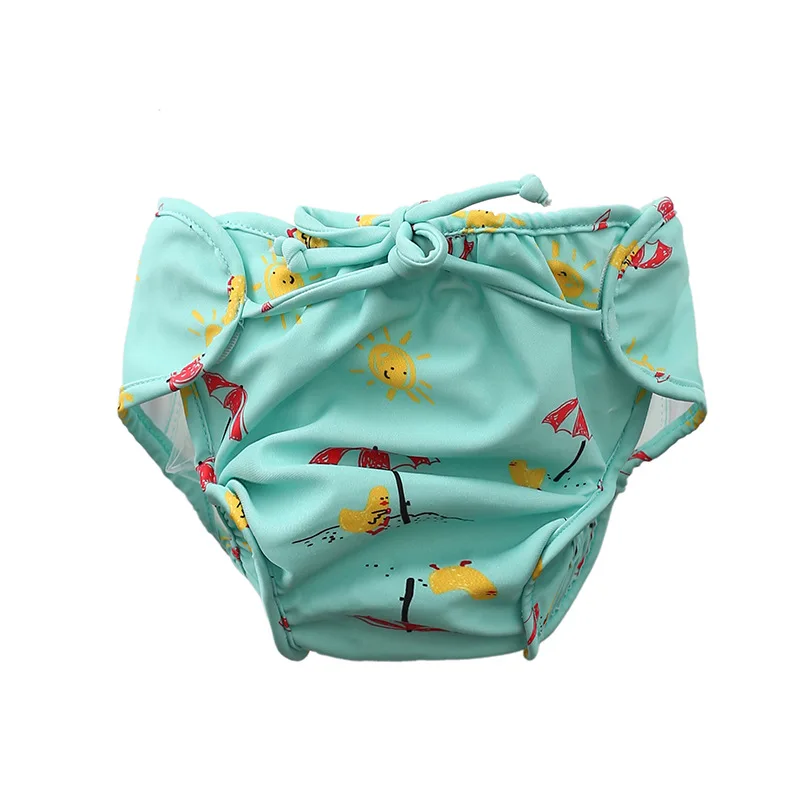 
Children Swimwear Swimming Trunks for Baby Adjustable Infant 0-3 Years 
