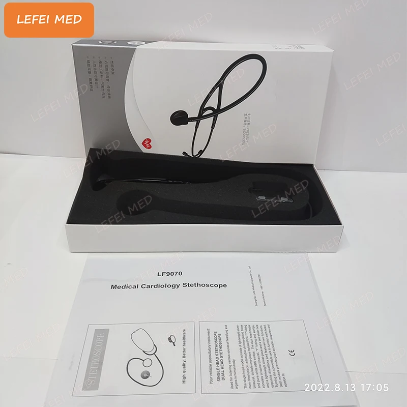profession medical use cardiology stethoscope  double head   cardiology iv stethoscope  for doctor nurse