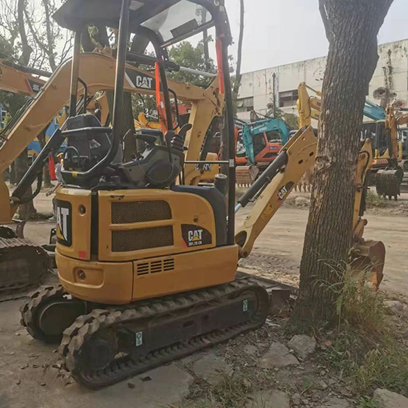 American brand CAT 301.7CR 1 ton used hydraulic crawler mini excavator cheap wholesale two 20% off