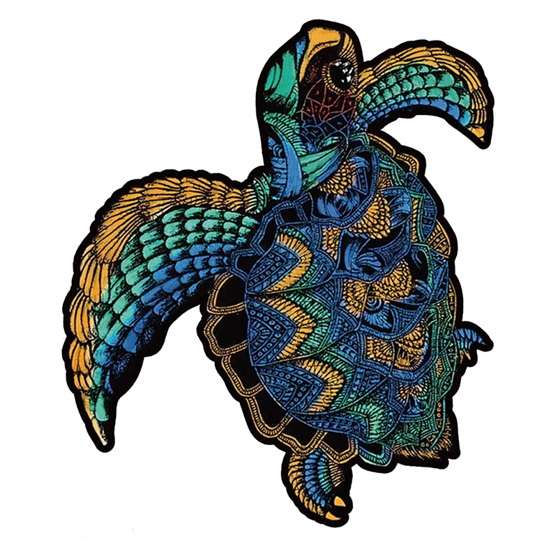 Small size diy 3d wooden puzzle for adult painting 3d wooden puzzle animals tory wooden pattern blocks animals jigsaw puzzle