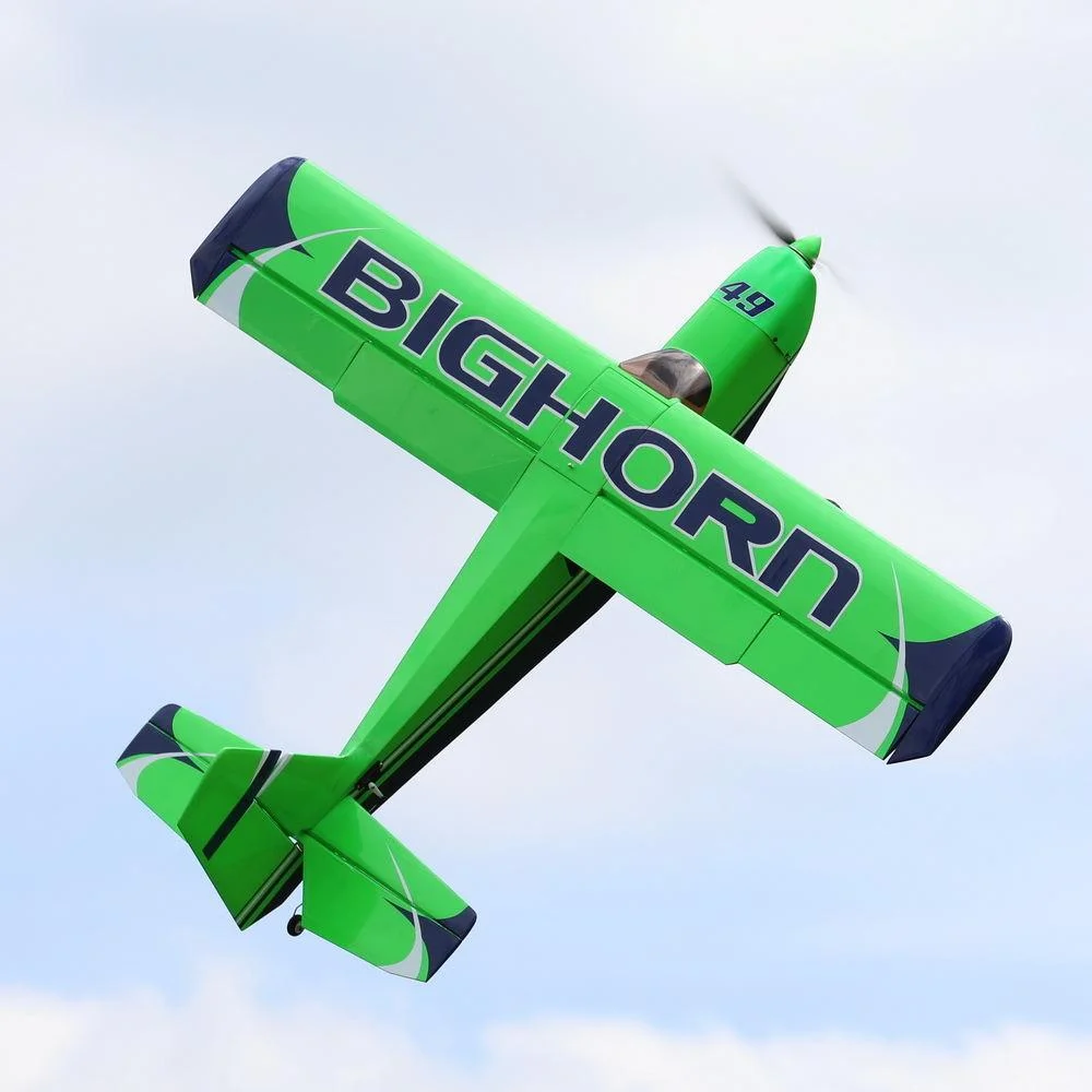 OMPHOBBY BIGHORN pro 49 Inch Balsa Airplane 1250mm Support 3D Flight ARF Version RC Model Aircraft For 14+