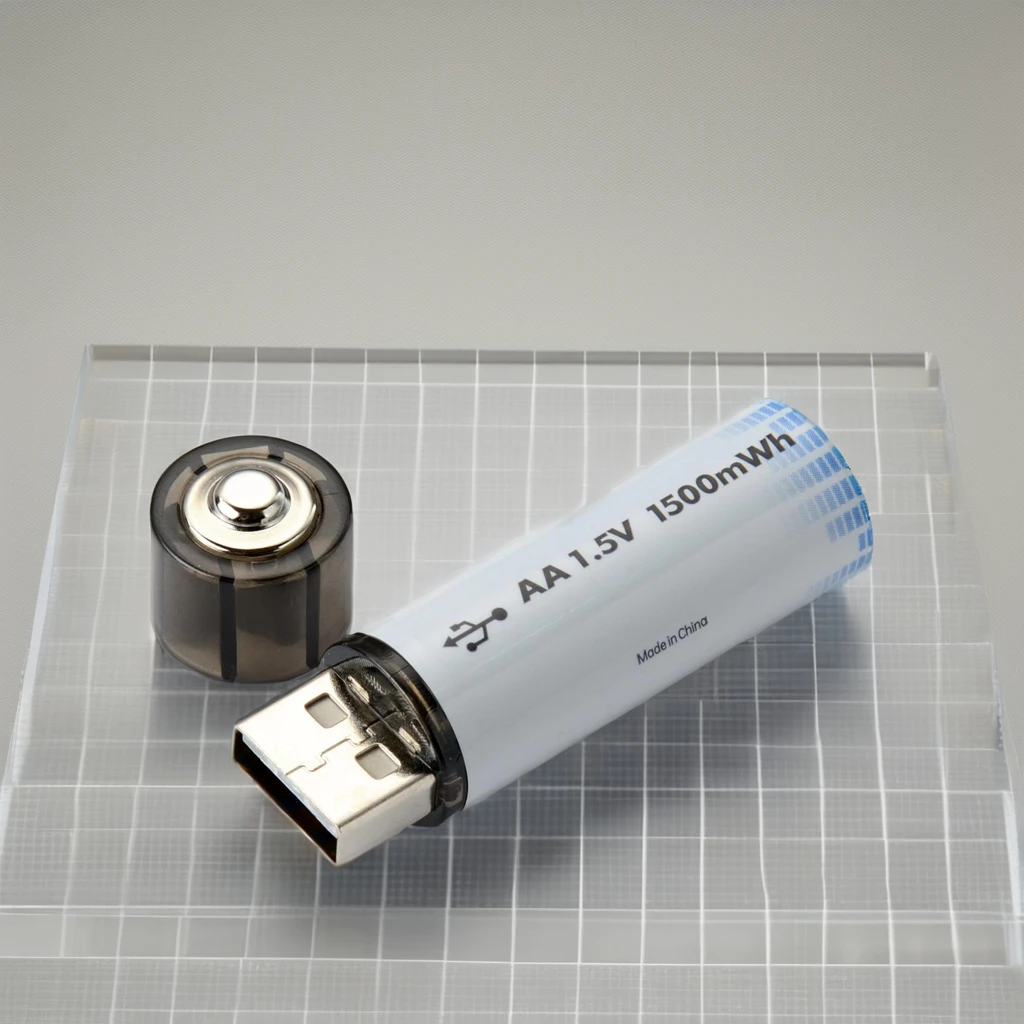 Горячая распродажа перезаряжаемая батарея 1 5 В AA Type-C USB № 1500 мВт-ч 2200 для электроинструментов игрушек и лодок OEM ODM настройка