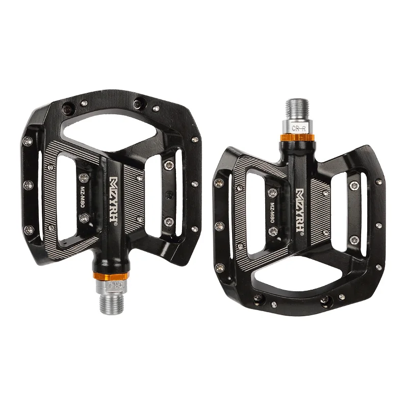 MZYRH M80 Bike Pedal Aluminum Needle Bearing Platform Anti-skid BMX MTB Bicycle