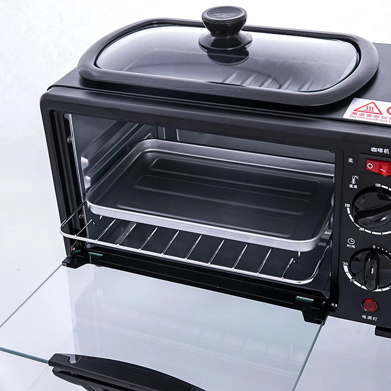  Hot Sale Heater Toaster Oven Multifunction Coffe Maker 3 In 1