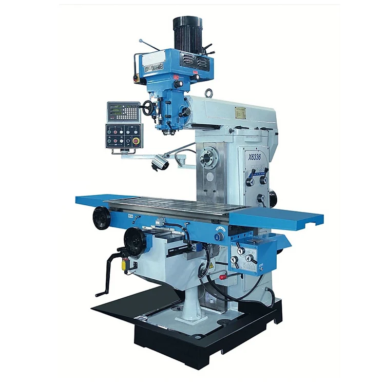 Turret Milling Head X6336 CE Certificated Metal Universal Milling Machine