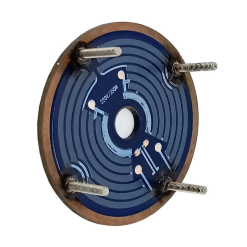 Thick film heater heating element