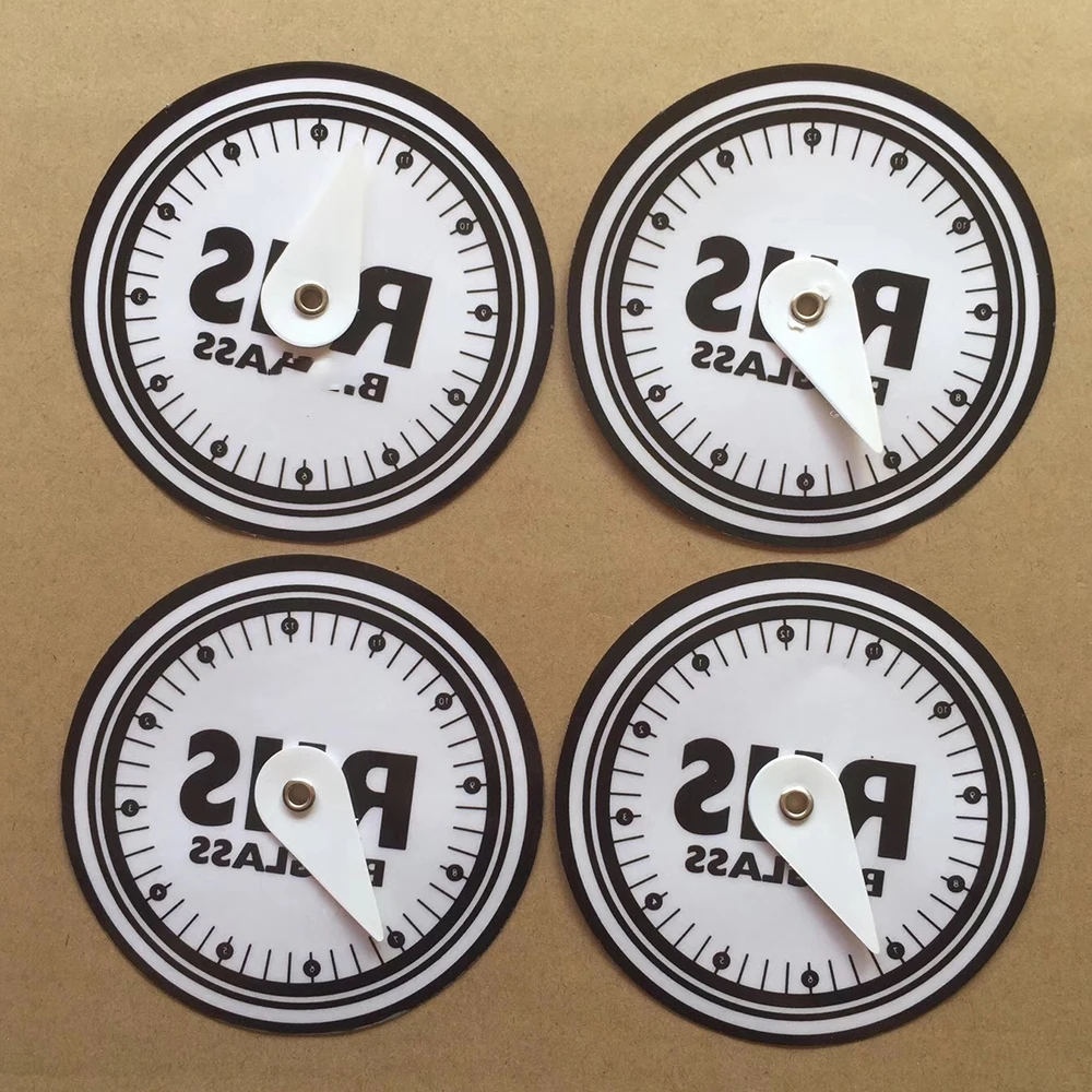 Customize Printing Car Parking Disc Vehicle Parked Clock Disc Showing the Time Parking Timer