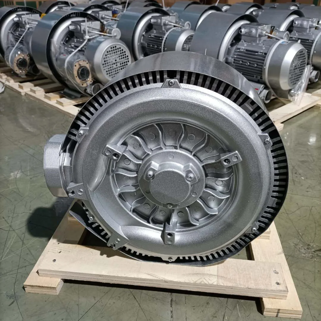 220v/380v 50Hz high pressure double stage aquarium air pump ring blower 2 hp