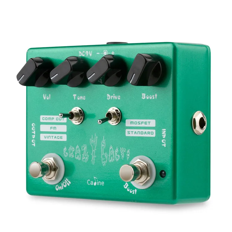  Caline CP-20 педаль для создания эффектов Крейзи кактус Overdrive