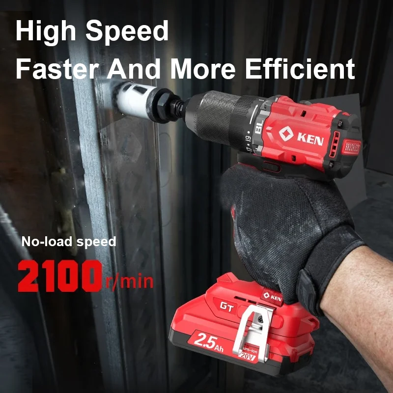 Wholesale Industrial Grade High Power Brushless Lithium Electric Drill Cordless Hand Drill Multifunctional Electric Screwdriver