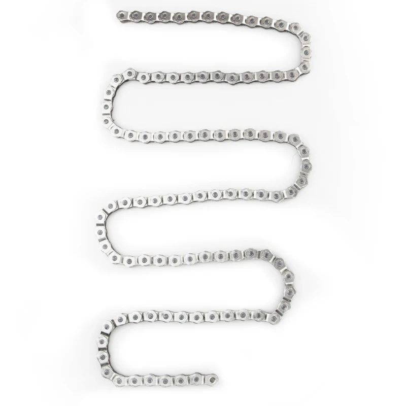 Single Speed 100L Steel Silver  BMX Chain