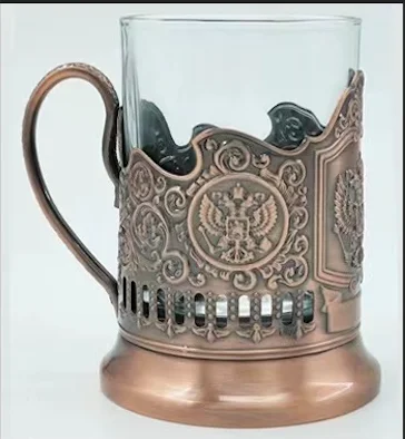 Hot sale metal vintage small goblet home decoration creative wedding household carving pattern