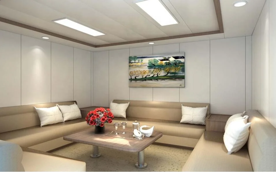 Grandsea 150seats Aluminum Coastal High Speed Passenger Ferry Boat for Sale