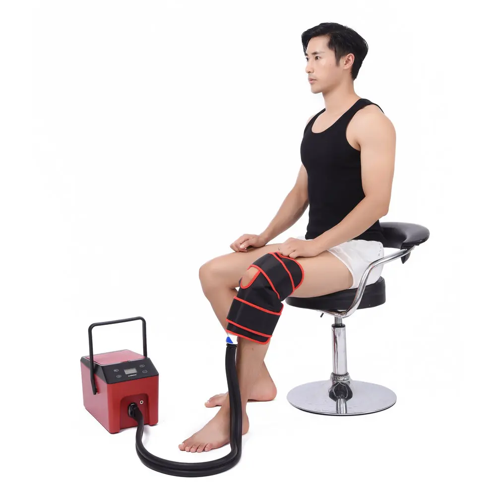 CRYOPUSH China TOP Supplier Cryotherapy cold ice compression sport recovery post surgery Knee physical therapy equipment