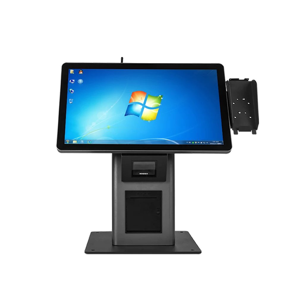1920X1080 Hd Screen POS System Cash Register All in One Windows/android POS Machine Popular 18.5 Inch OEM Intel 4GB 128MB
