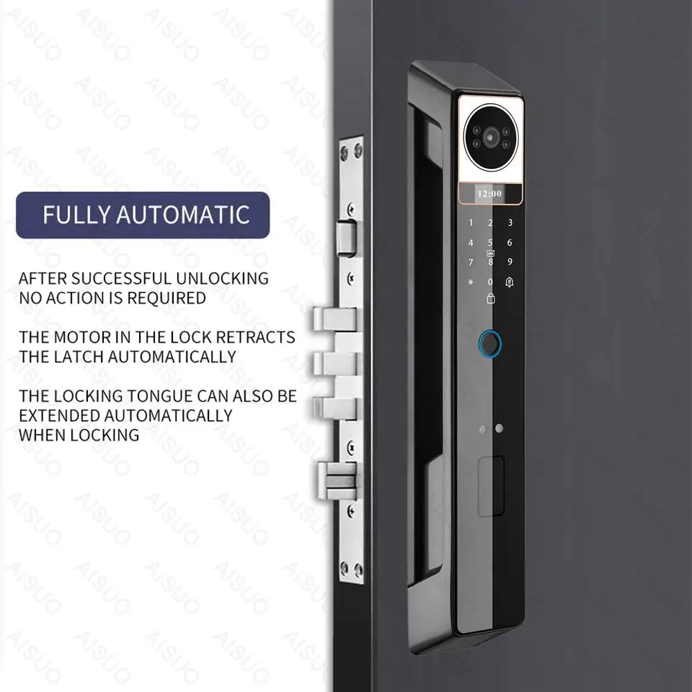 Wifi APP Keyless Entry Door Smart Lock Digital Door Lock with Camera Smart Lock
