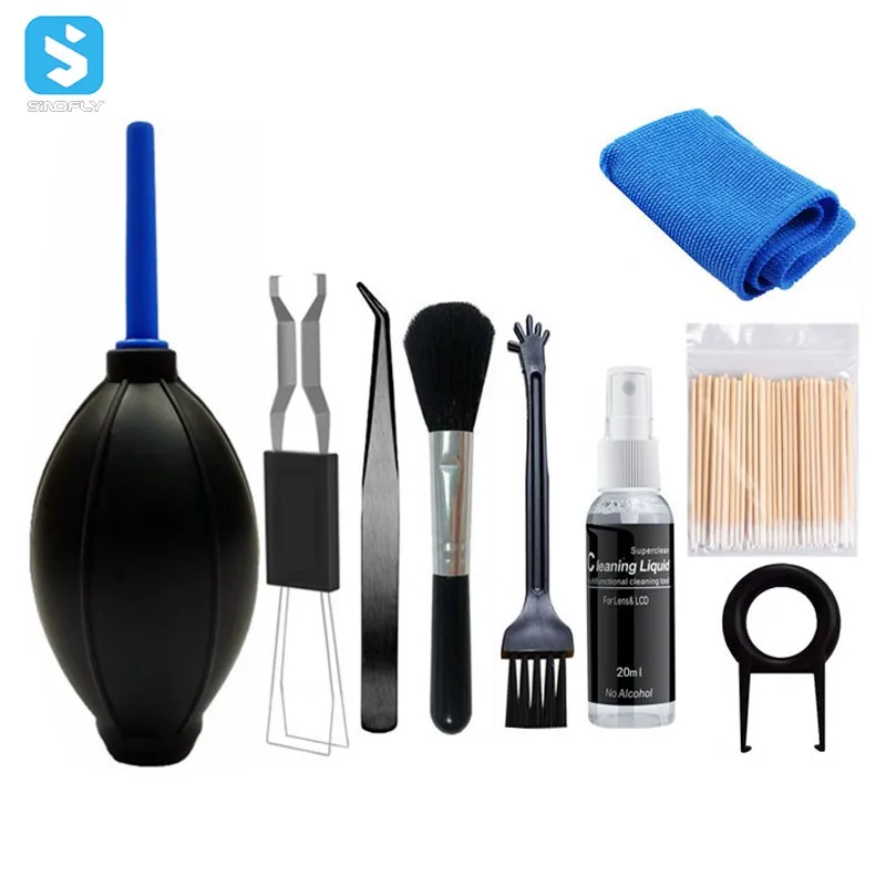 9 в 1 Chanical клавиатура инструмент Чистящая щетка комплект профессиональный механическая набор очищающих