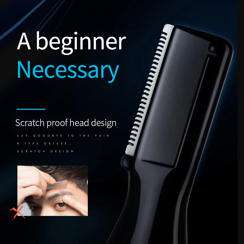 BLUEMAN электрический триммер для бровей не вызывает болезненных ощущений точные брови лица средства ухода за кожей волос триммер для бровей