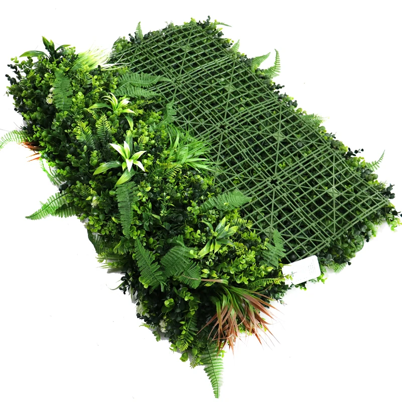 Green Artificial Plant Wall Grass Accent Grass Wall Outdoor
