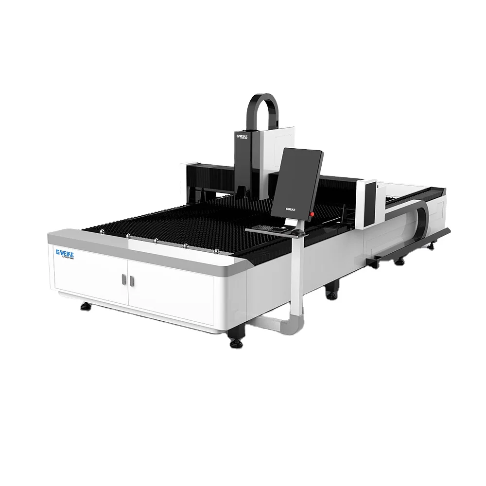 Gweike 3050*1550mm 1000W 3000W Fiber Laser Cutting Machine for Metal Factory Price