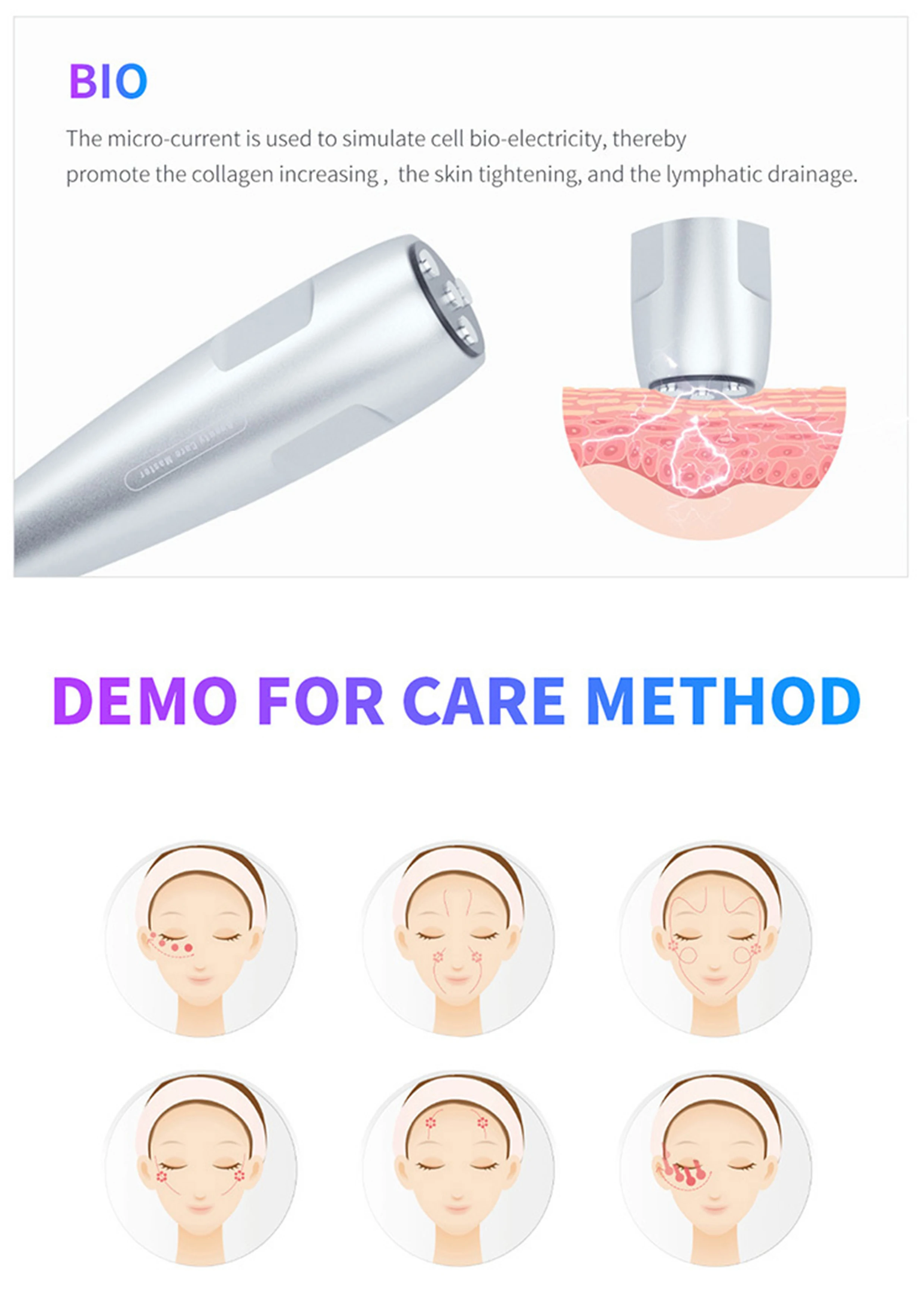 Multifunctional facial care Beauty Machine Oxygen Facial Equipment With Handheld Skin Analyzer Aqua Peeling Machine