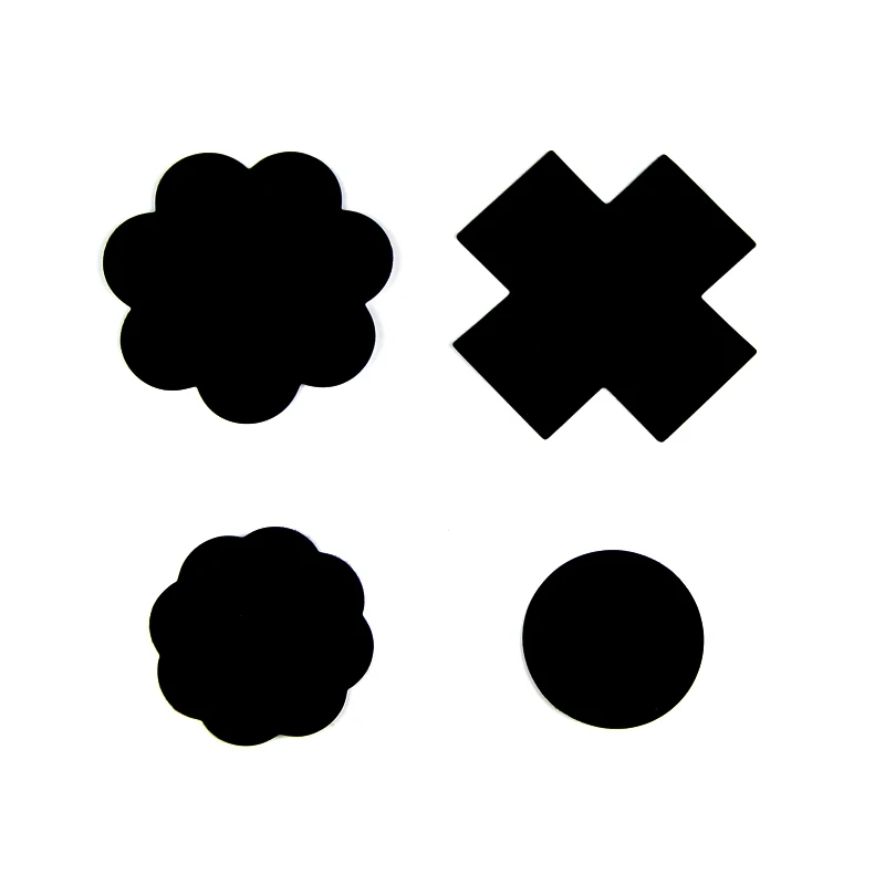 High quality disposable satin fabric stickers sexy women beauty nipple covers girls sexy boobs nipple cover