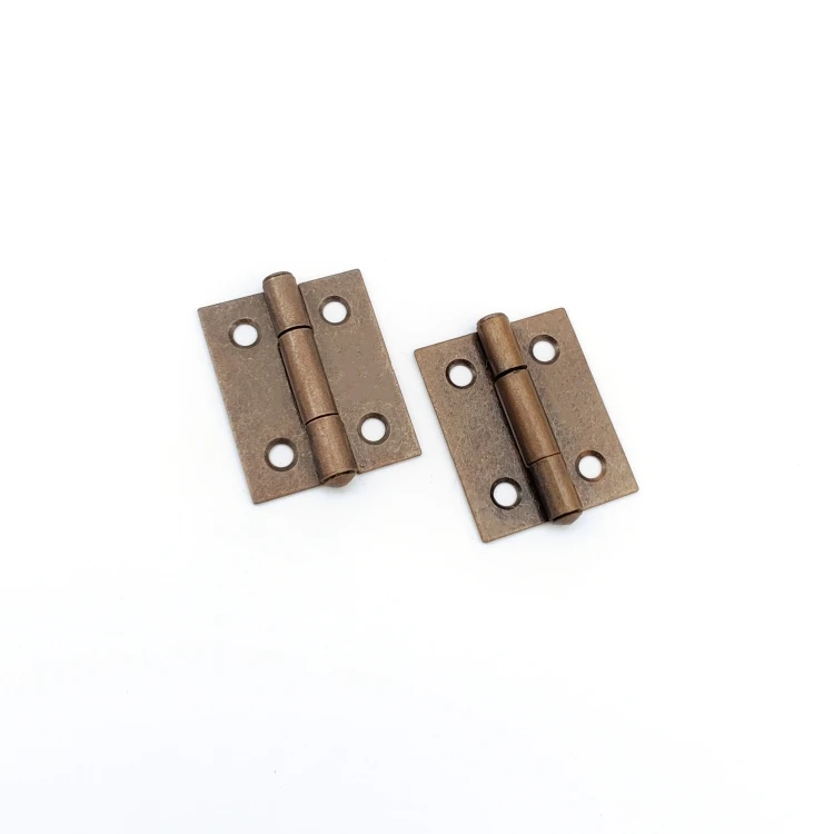 32*26MM 1.5 inch antique iron flat wooden box packing small accessories hinge