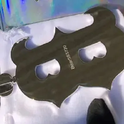 Factory Wholesale 14K Gold Plated Letter Stainless Steel Pendants