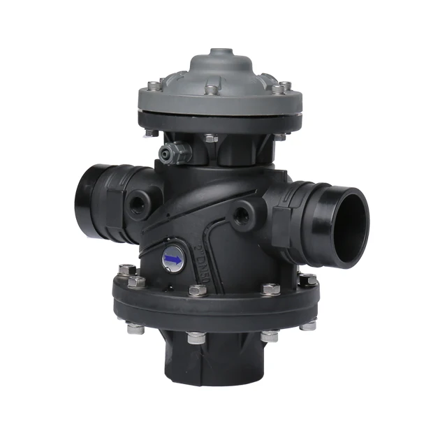 2 inch Back-flushing Backwash control valve 2-chamber with straight flow Filter valve  for back-flushing filtration system