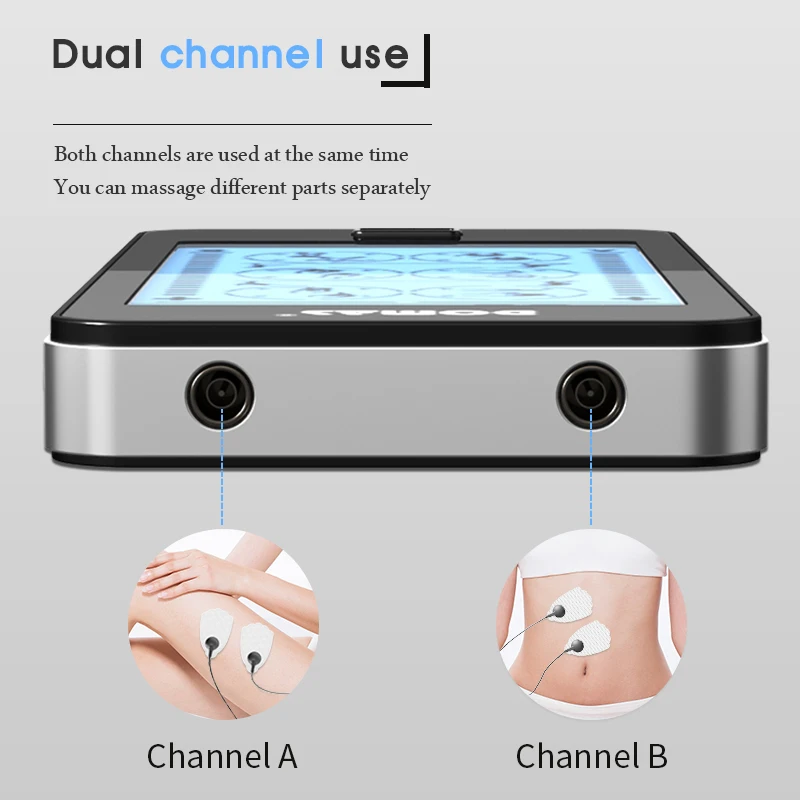 Factory Customized Muscle Stimulation Relax Lumbar Back Period Pain Relief Physiotherapy Tens Machine