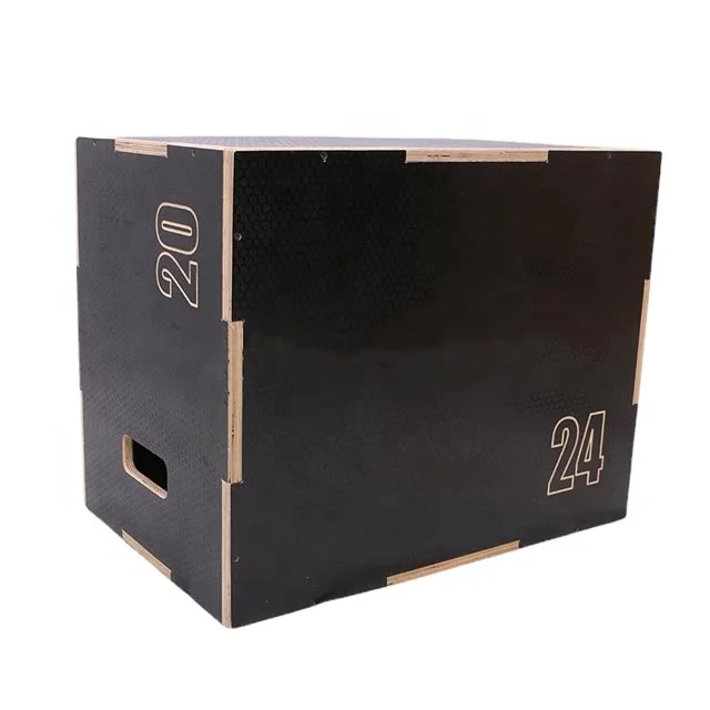 Коробка для прыжков из черного дерева