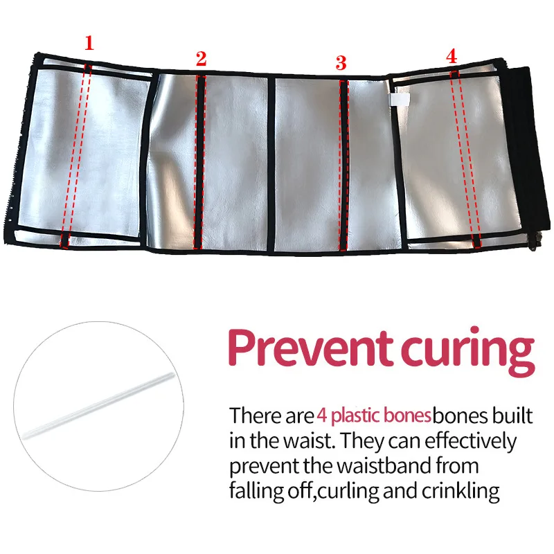 Sauna Waist Trimmer Belly Wrap Workout Sweat Band Abdominal Trainer Weight Loss Women Body Shaper Tummy Control Slimming Belt