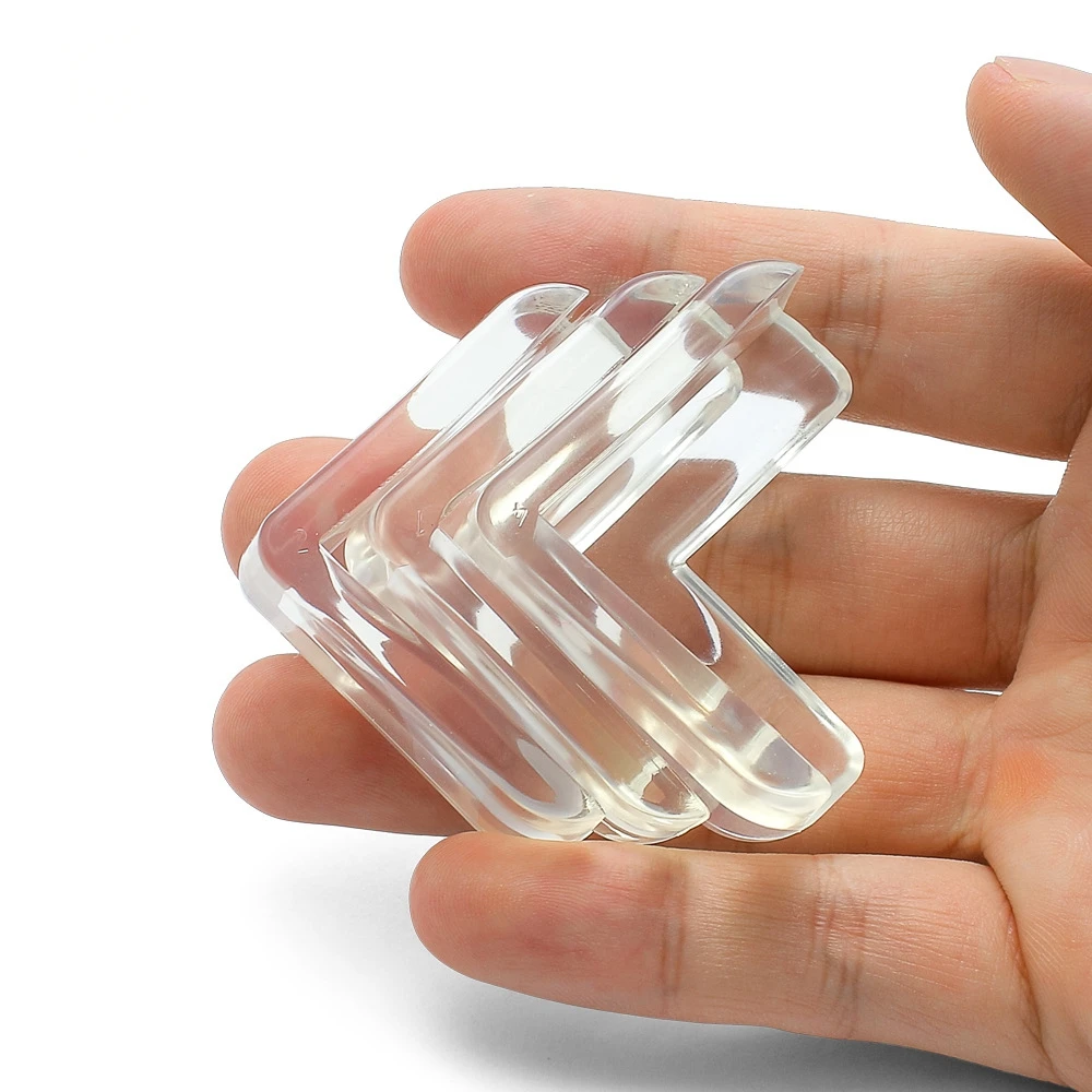 Transparent Anti-collision Angle PVC Pad Child Safety Corner Guard Baby Collision Proof Protector Table Corner Bumper