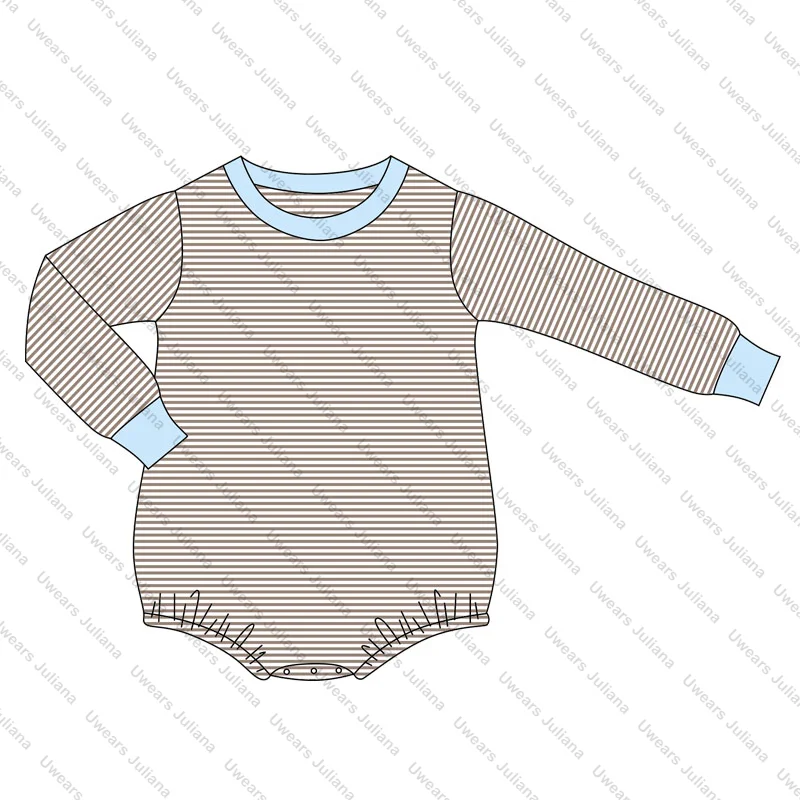 christmas 2024 new born baby clothes baby knit romper stripe long sleeve baby boys winter rompers