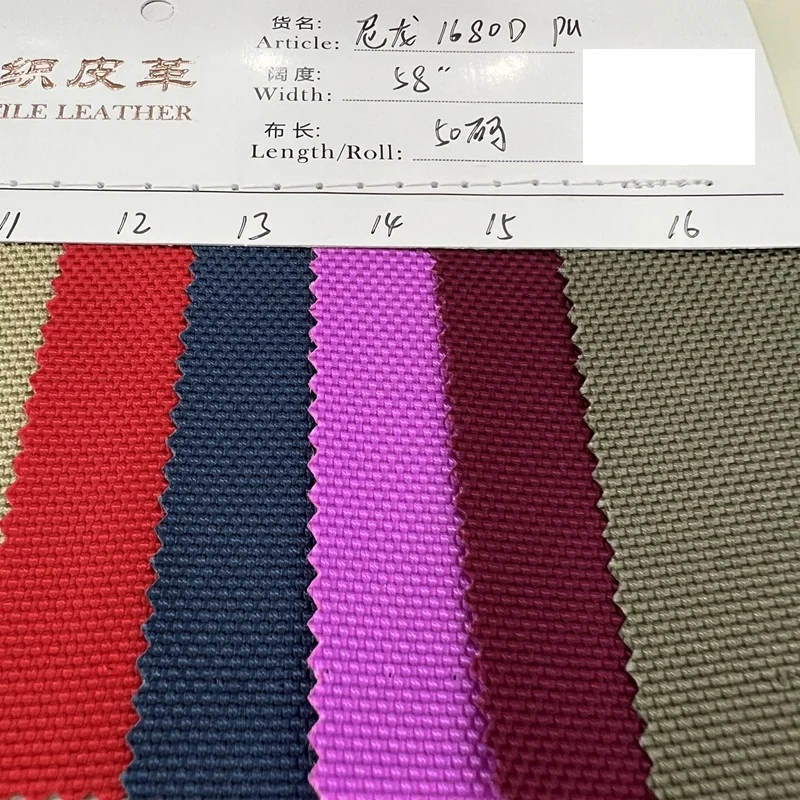 Нейлоновая 1680D двухцепочечная полиуретановая Специальная водонепроницаемая и защищенная от плесени оксфордская ткань для багажа палатка сумочка обычно используемая