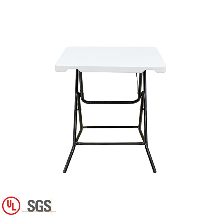 Wholesale camping plastic square folding table modern outdoor garden small foldable square table