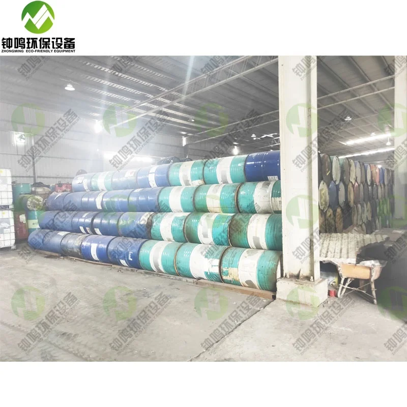 Plastic Pyrolysis Oil Refinery Machine to get EU standard diesel For Sale