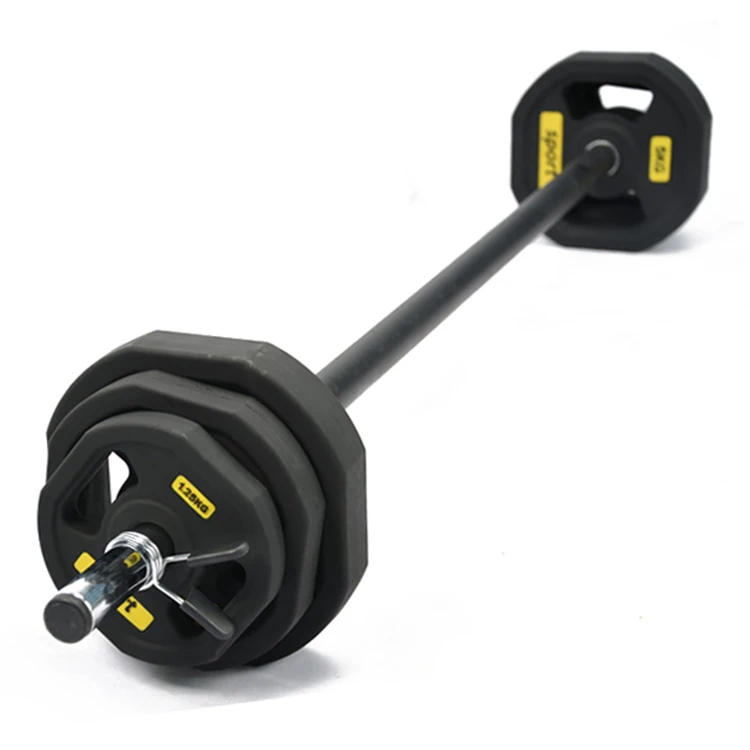 Домашний фитнес-тренажер регулируемая быстрая тяжелая атлетика powerlifting 20 кг наборы штангов под крокодила с