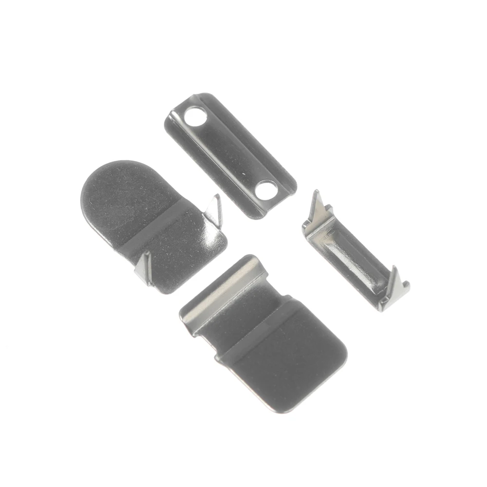 Custom Hot Popular Brass Trouser Hook and Bar Metal 4 Parts Snap Fasteners For Suit Pants,Skirt and Bra