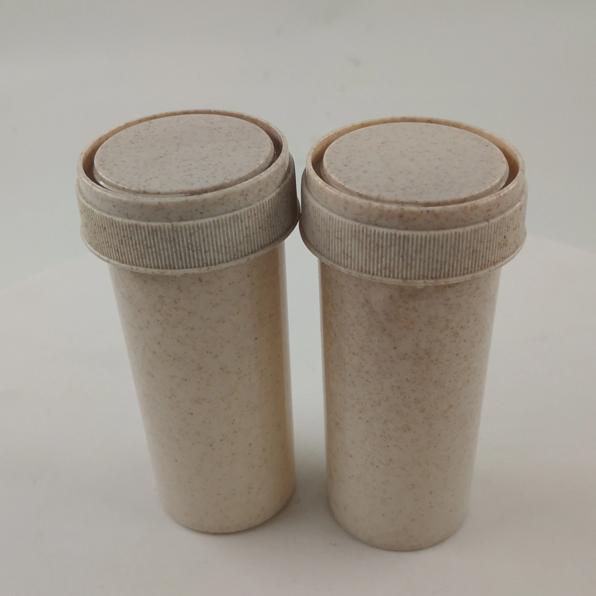 Biodegradable Pharmacy Vials Reversible Child Resistant Cap Push Down And Turn 30DR