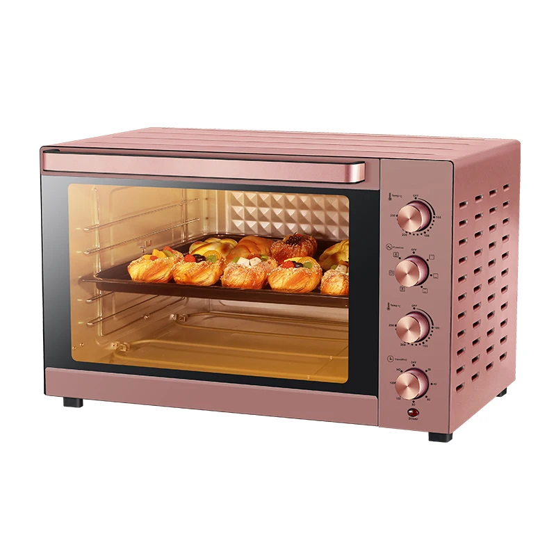 Factory direct multi-function electric oven 55L mini small oven home baking cake