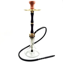 Портативный кальян shesha со стеклянной основой