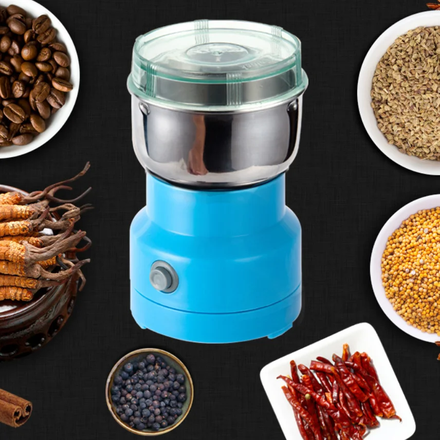 Многофункциональная умная машина, электрическая фрезерная машина для кофейных зерен, маленькая шлифовальная машина